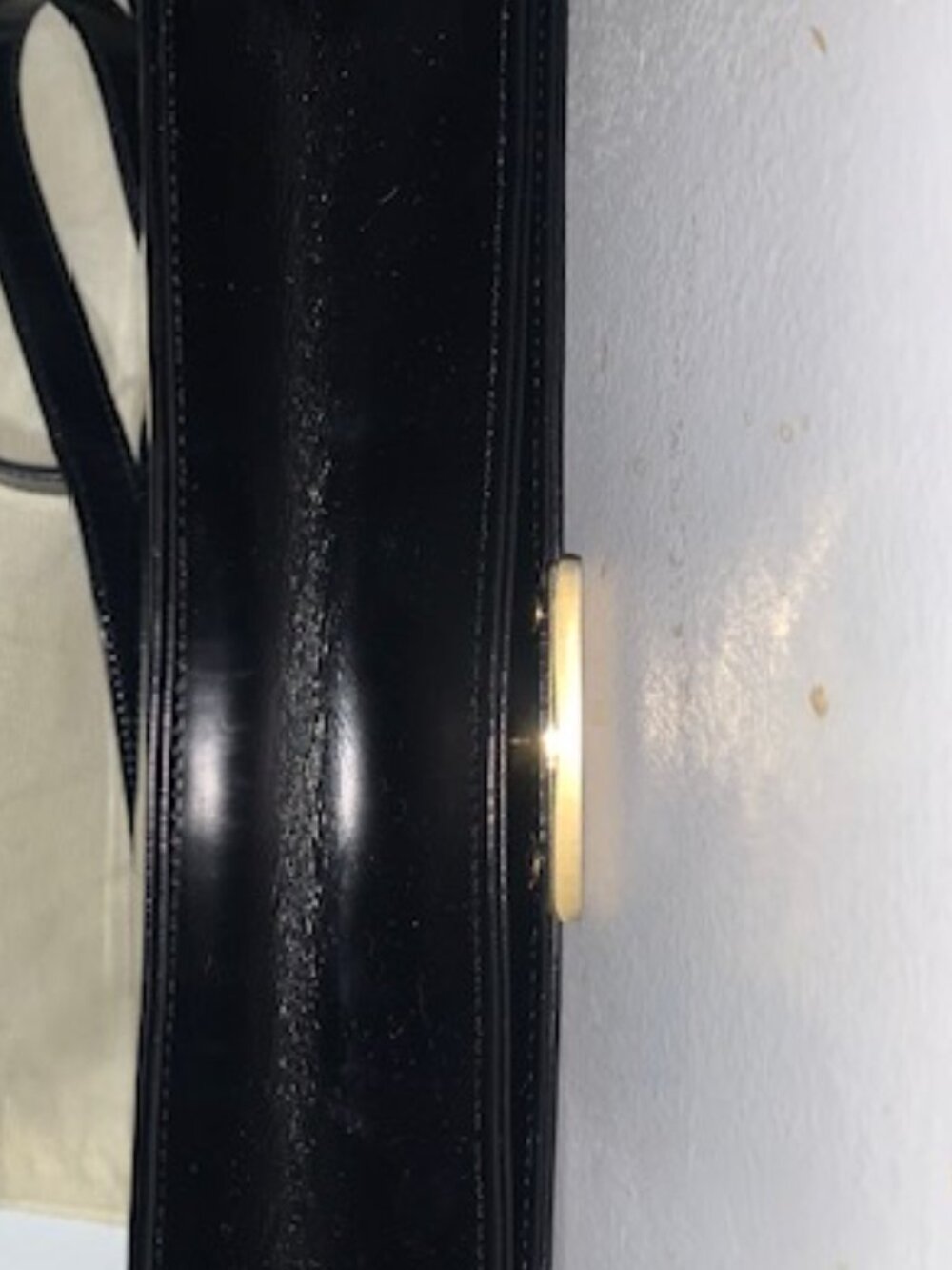 Escada Patent Leather Shoulder Bag - Picture 5 of 8